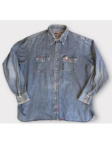 CHEMISE DENIM 1 HAND STITCH