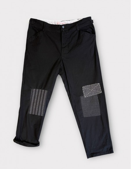 PANTALON BLEU DE CHINE  BLACK