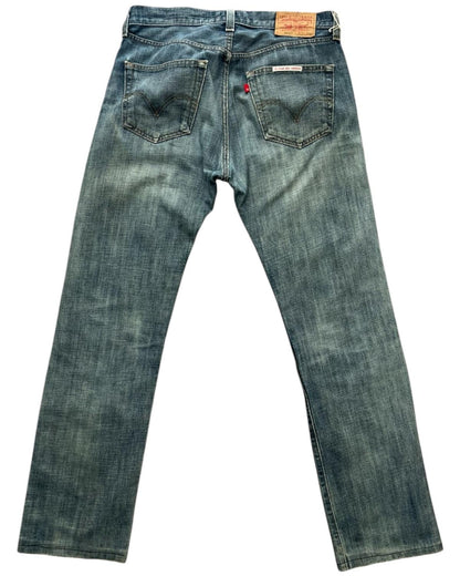 Levis 501 US custom indigo sashiko boro 32