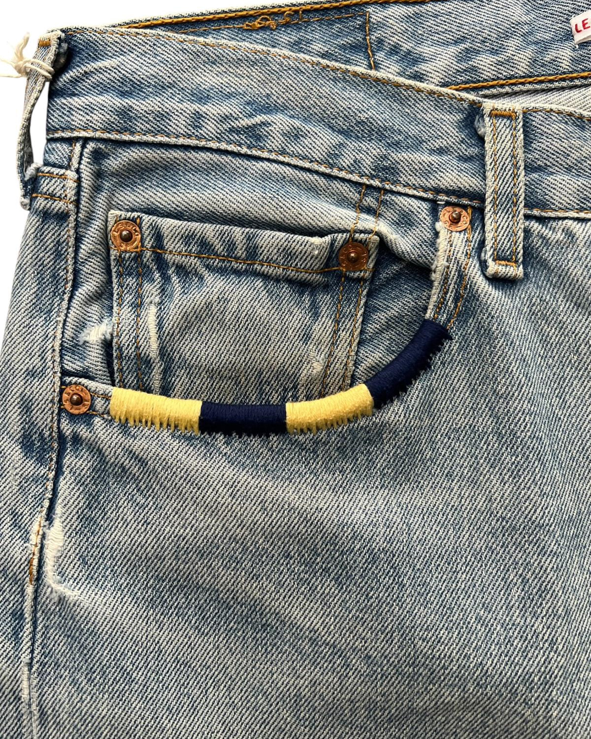 Levis 501 US custom Boro W31