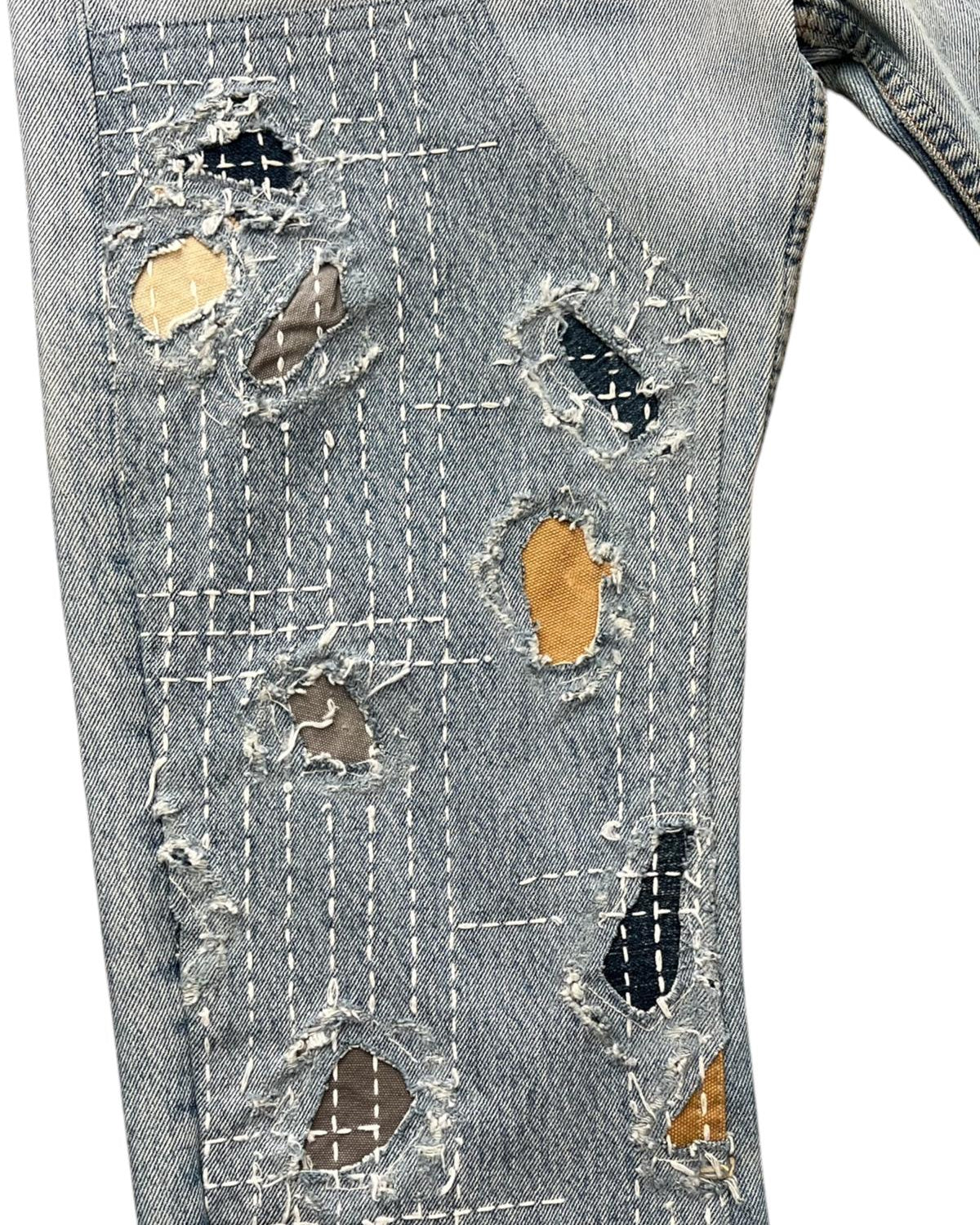 Levis 501 US custom Boro W31