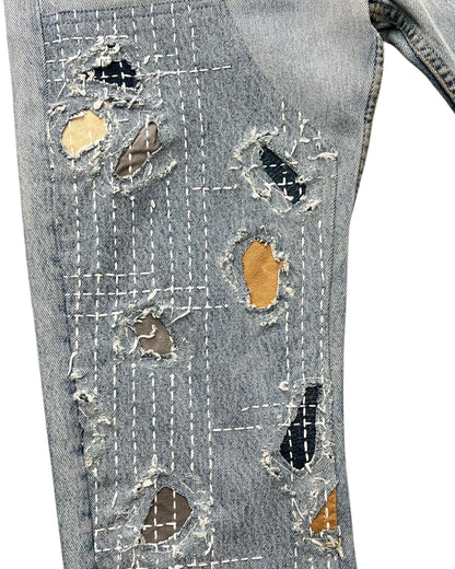 Levis 501 US custom Boro W31