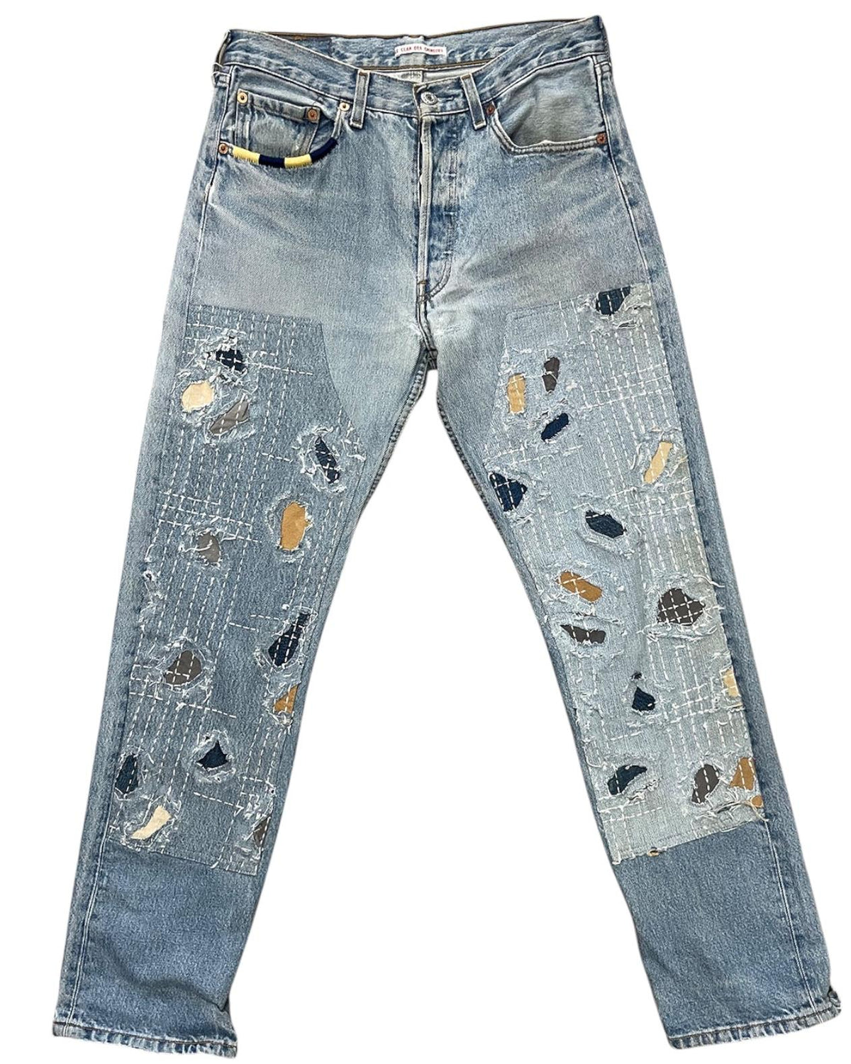 Levis 501 US custom Boro W31