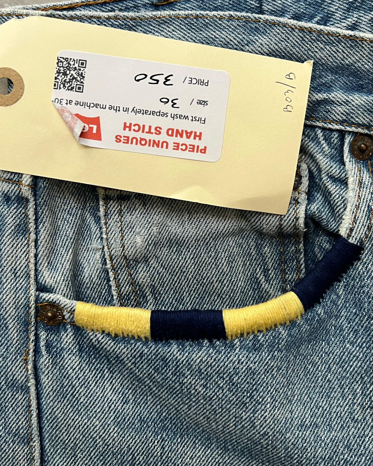 Levis 501 US custom Boro W30