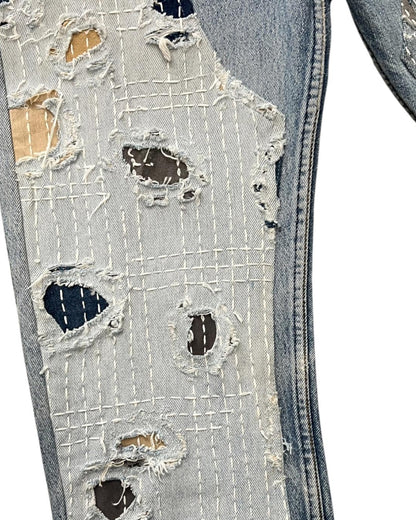 Levis 501 US custom Boro W30