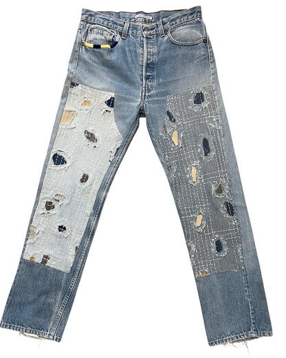 Levis 501 US custom Boro W30