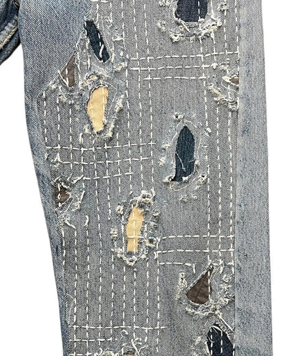 Levis 501 US custom Boro W30