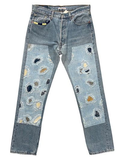 Levis 501 US custom Boro W32
