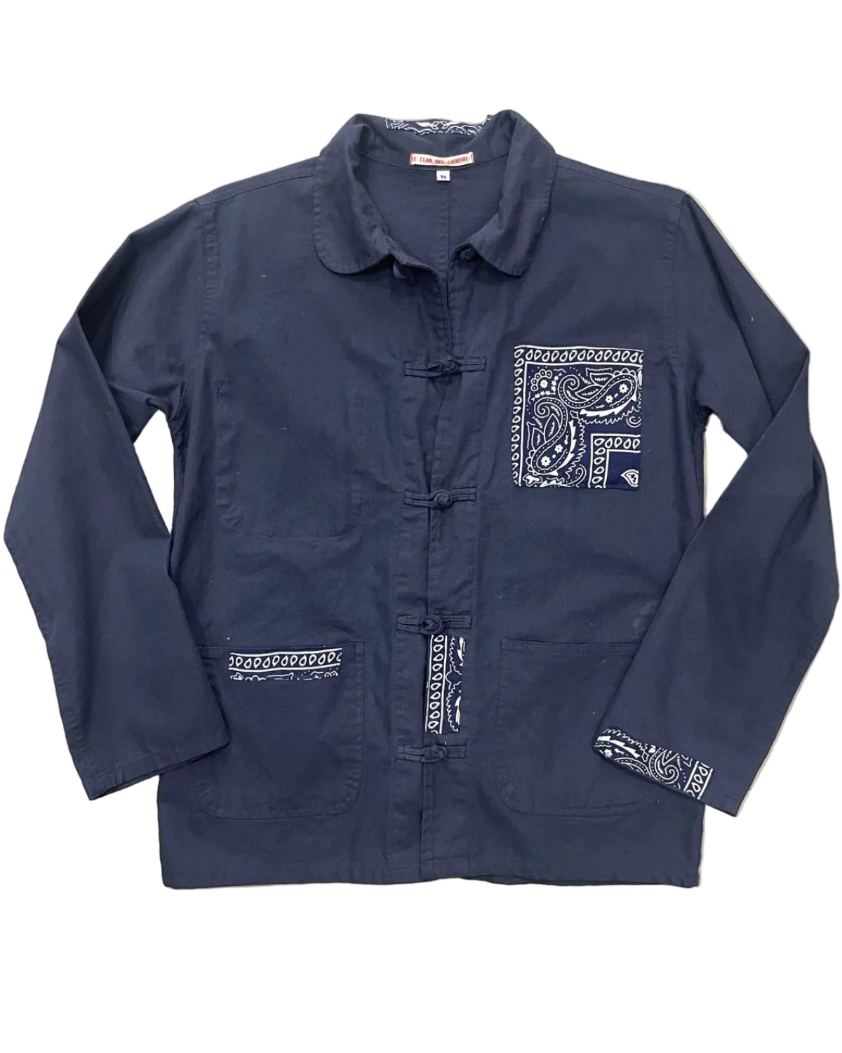 Veste Bleu de Chine Bandana