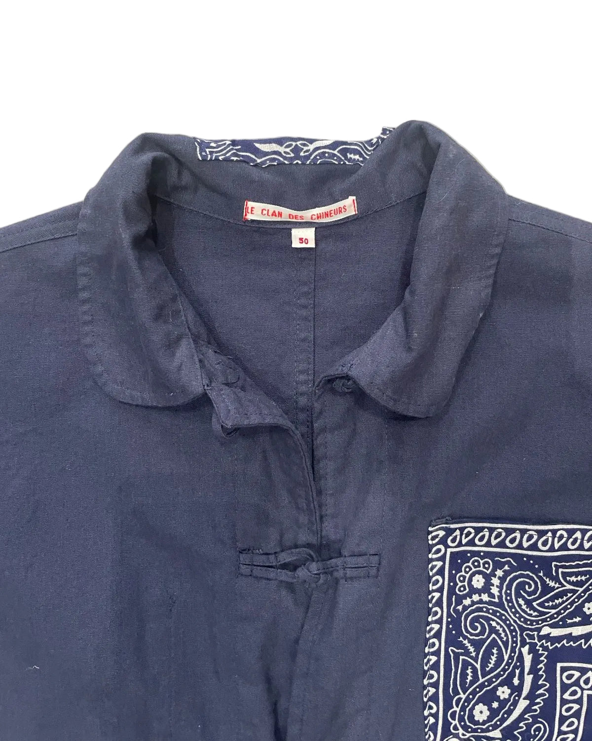 Veste Bleu de Chine Bandana