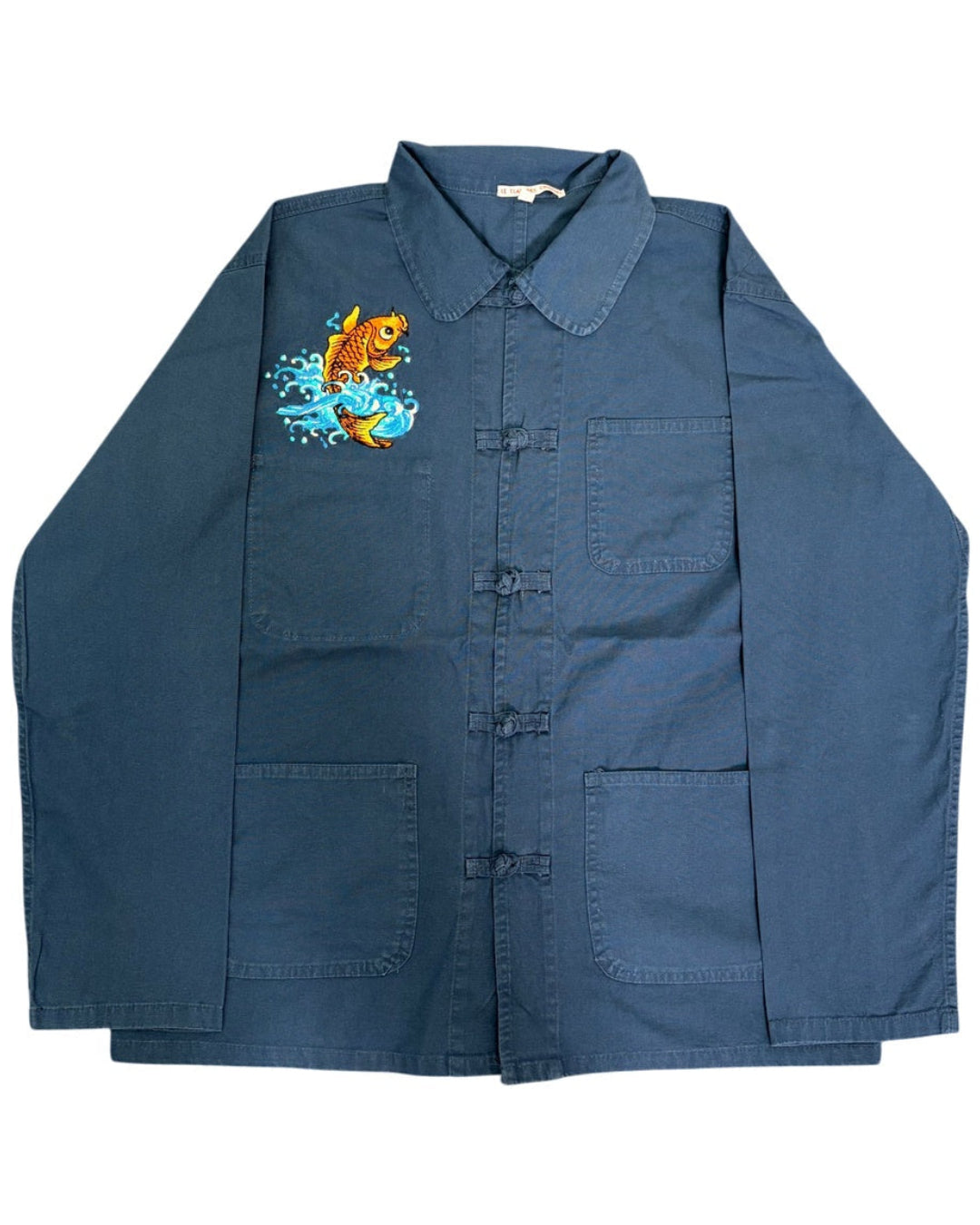 Veste Bleu de Chine Carpe Koi