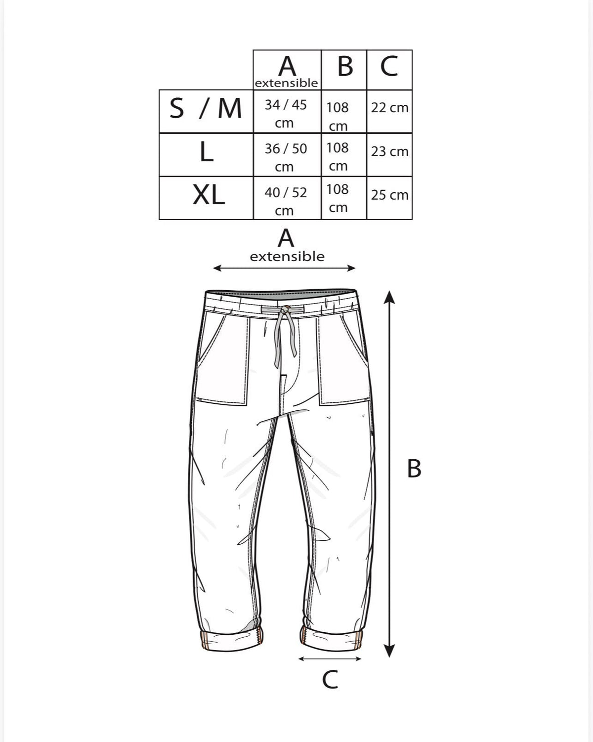 Pantalon Bandana
